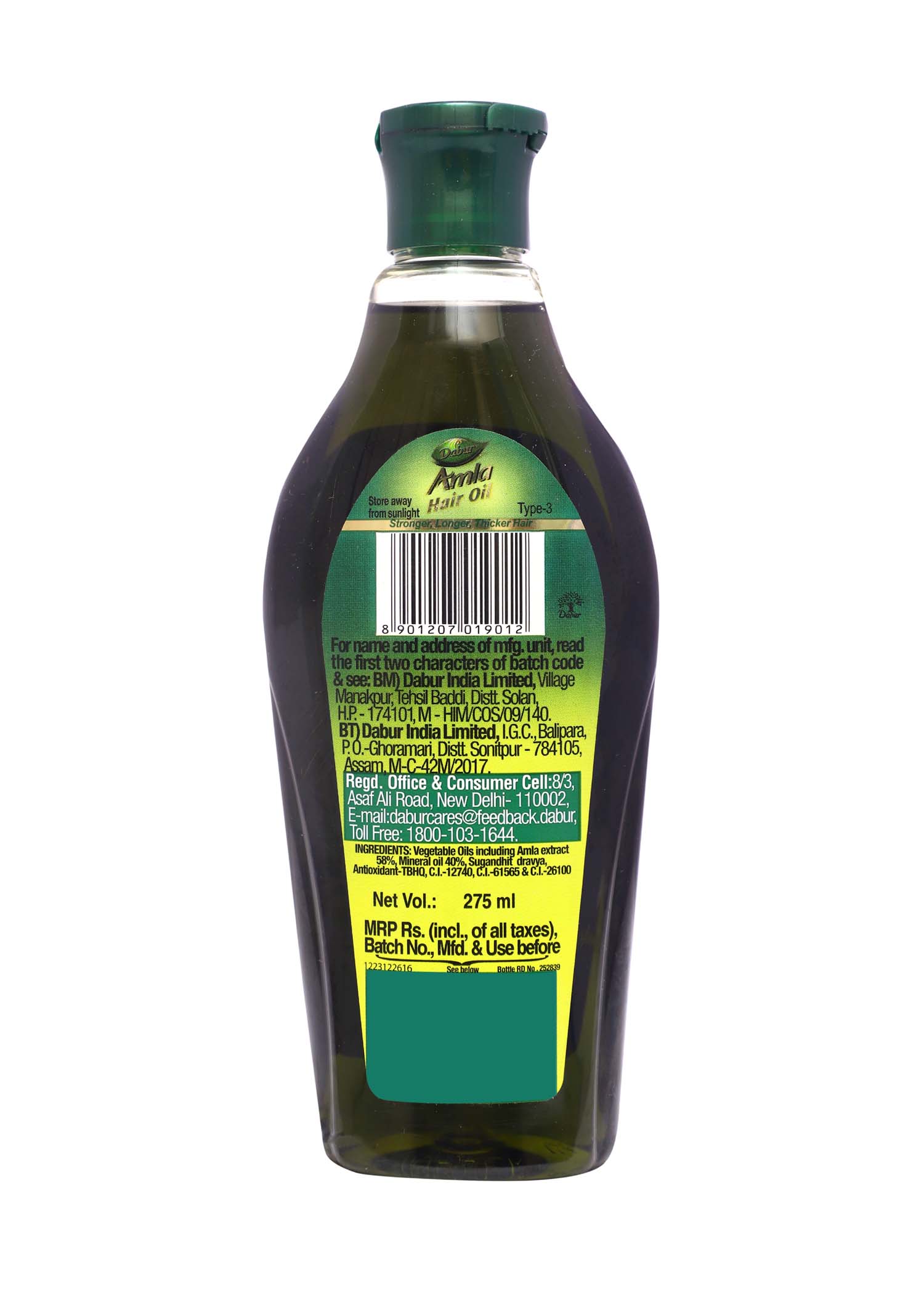 Dabur Amla Hair Oil 275 ml | Sammed