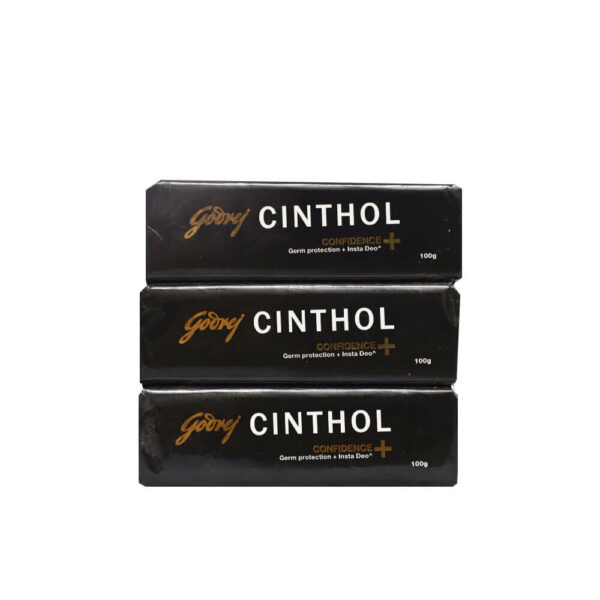 Cinthol Confidence + insta deo soap 100 gm each set of 32