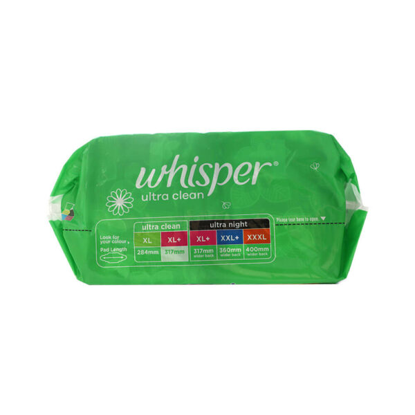 Whisper ultra Clean 30 pads3